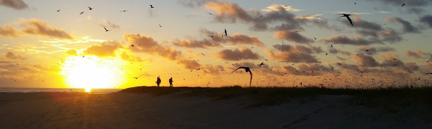 Sunset in Ashmore Reef Marine Park