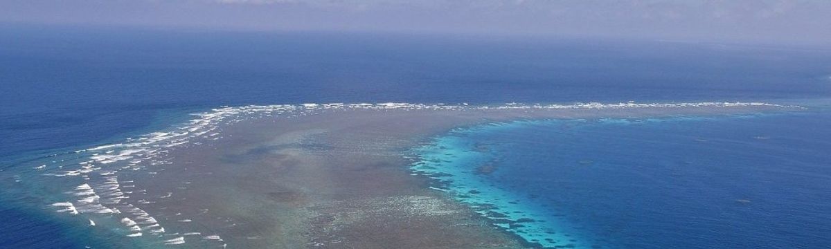 Aerial of Ashmore Reef