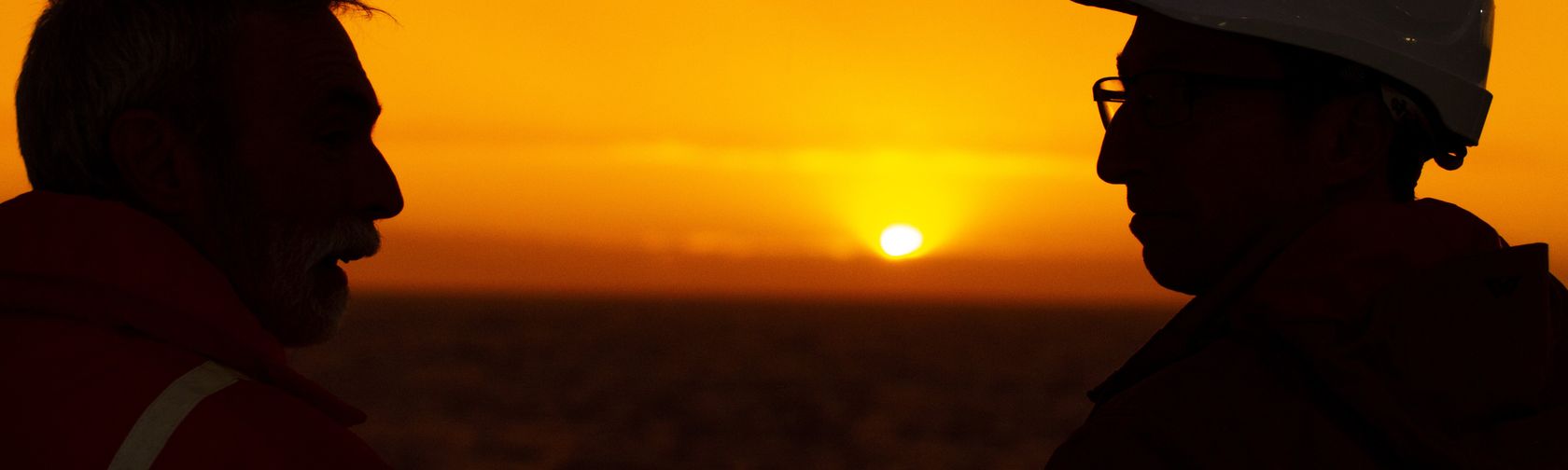 Sunset at the south-east network CSIRO marine facility